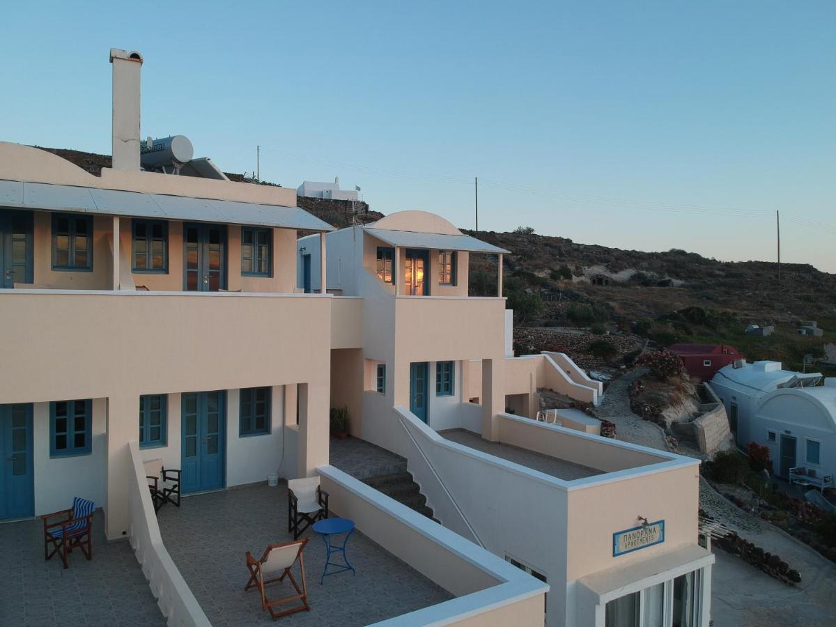 Panorama Oia Apartments Buitenkant foto